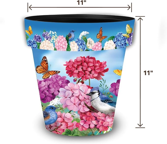 Briarwood Lane Geraniums in Bloom Medium Planter - Image 5