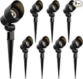 Malibu 8 Pack Low Voltage Spotlights Outdoor Landscape Lighting 20W 145 Lumens by Unknown
