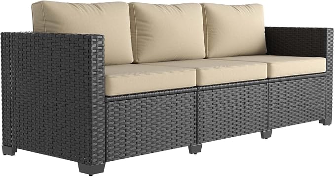Aoxun 1 Piece Outdoor Patio Furniture Set 3 Seats by Aoxun