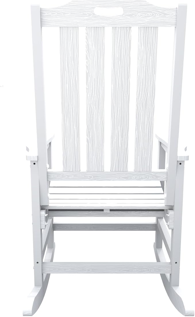 Oversized Rocking Chair Set of 2, Outdoor Rocking Chair - Image 6