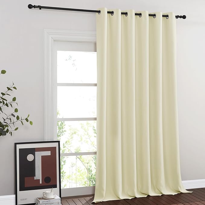 NICETOWN Blackout Sliding Glass Door Curtains, Room Darkening Thermal Insulated by NICETOWN
