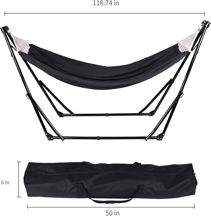 2 in 1 Hammock with Stand - Image 8