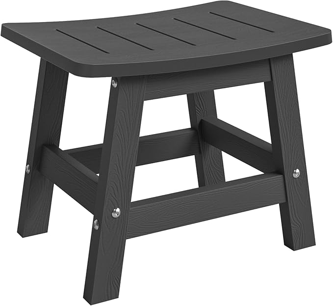 LUE BONA Outdoor Adirondack Ottomans, Footrest Footstool, Outdoor Foot Rest - Image 7