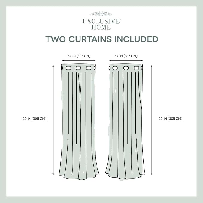 Exclusive Home Cabana Solid Indoor/Outdoor Light Filtering Hook-and-Loop Tab - Image 12
