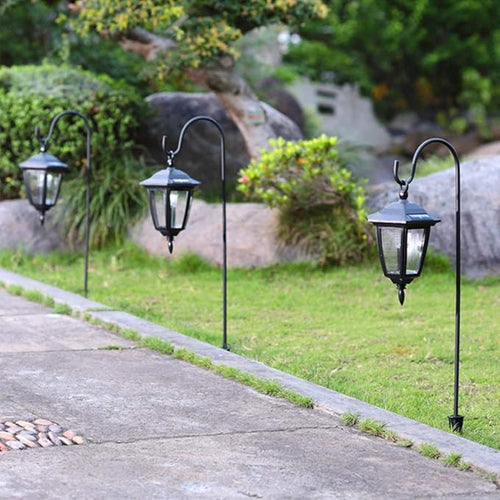 2 Pack Adjustable Shepherd Hooks, 26.77 Inch Stainless Steel Garden Stakes - Image 2