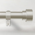 Curtain Rods for Windows 72 to 144, 1 Inch Adjustable Heavy Duty Long Window by TimeForest