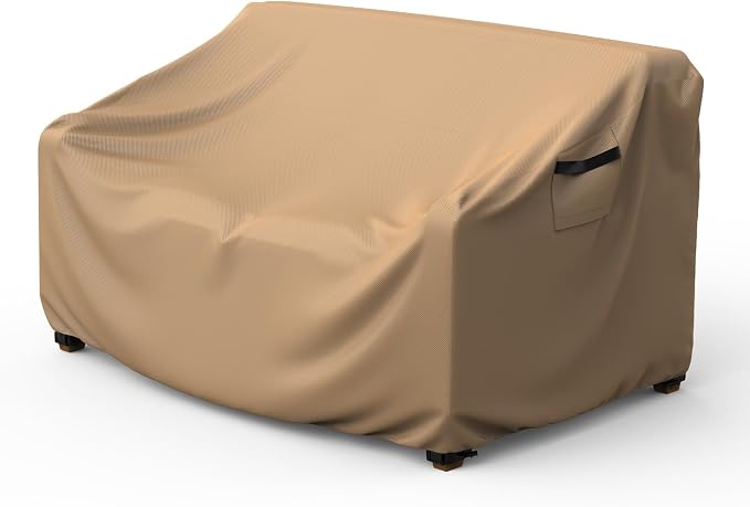Mrrihand Heavy Duty Patio Sofa Cover, 3-Seater Outdoor Sofa Loveseat Cover by Mrrihand
