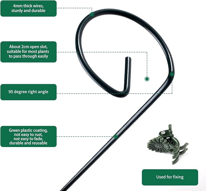 20 Pack Plant Support Stakes - Image 4