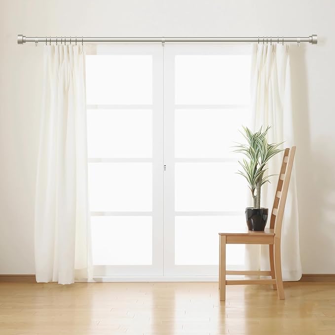 Time Forest Curtain Rods for Windows 28 to 48, 1 Inch Adjustable Heavy Duty - Image 3