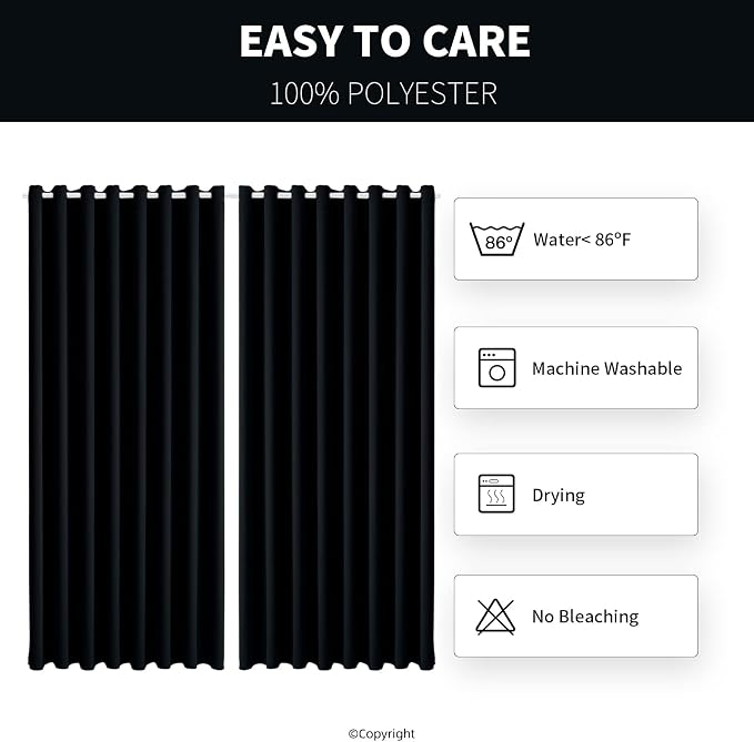 Waterproof Outdoor Curtain W105 x L108 - Image 6