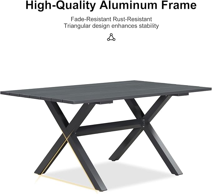 PURPLE LEAF 5 Pieces Outdoor Dining Set - Image 8
