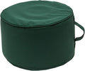 QILLOWAY Indoor/Outdoor Inflatable Stool, Round Ottoman, All Weather Foot Rest by QILLOWAY