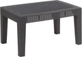 Flash Furniture Seneca Dark Gray Faux Rattan Coffee Table by FlashFurniture