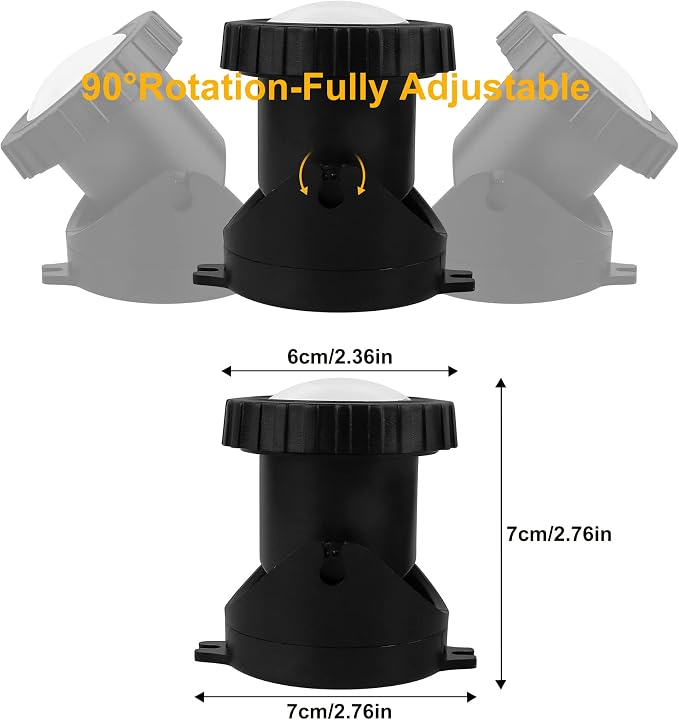 RGB Pond Lights with Timer, Super Bright LED Underwater Submersible Colorful - Image 6
