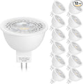 Mlambert 12 Pack MR16 LED Bulbs 50W Halogen Equivalent, 4000K Neutral White by Mlambert
