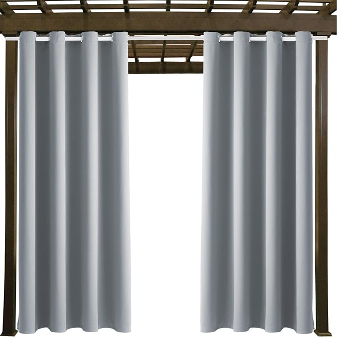 Waterproof Outdoor Curtain W52 x L84 - Image 9