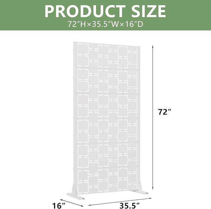 Casaphoria Metal Privacy Screen Outdoor - Image 4