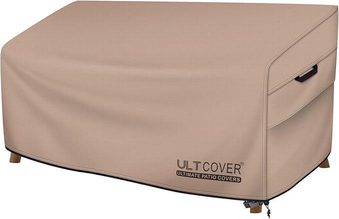 ULTCOVER Patio Furniture Sofa Cover 60W x 35D x 35H inch Waterproof Outdoor by ULTCOVER
