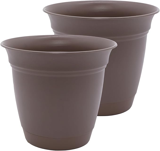 The HC Companies 16 Inch Eclipse Round Planter Pots by TheHCCompanies