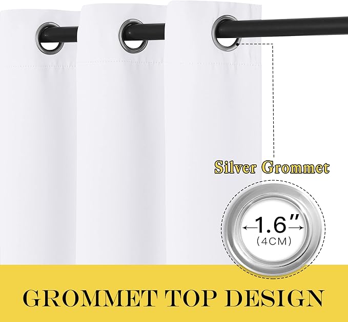 NICETOWN Blackout Room Divider Curtains - Image 6