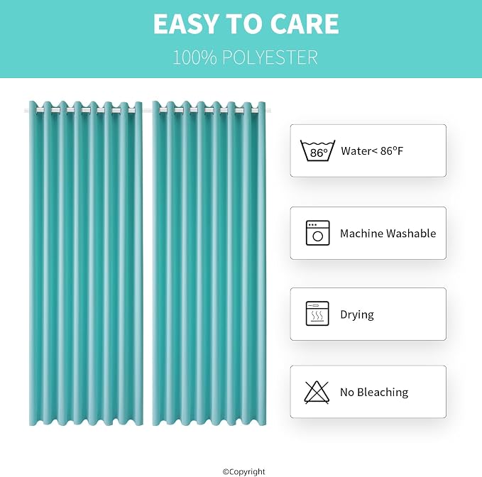 Waterproof Outdoor Curtain W105 x L108 - Image 7