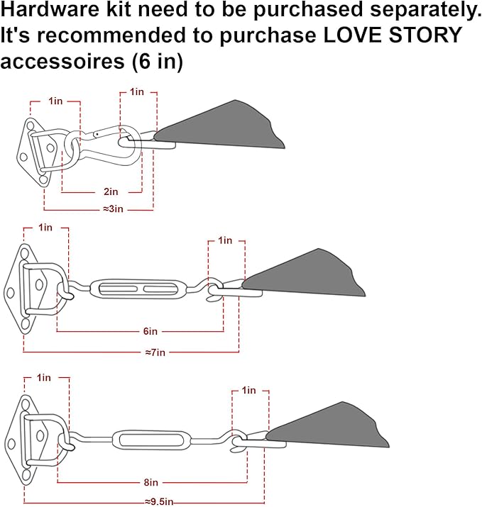LOVE STORY Custom Size 8'x15'x17' Butter Cream Sun Shade Sail Right Triangle - Image 3