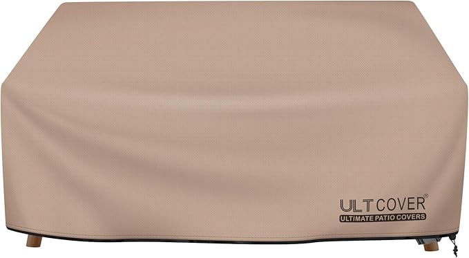 ULTCOVER Waterproof Outdoor Deep Seat Sofa Bench Cover 104W x 40D x 35H inch by ULTCOVER
