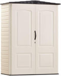 Rubbermaid Small Vertical Resin Outdoor Storage Shed by Rubbermaid