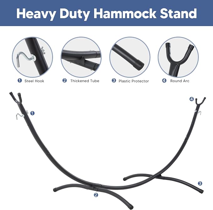 SUNCREAT Portable Outdoor Hammock - Image 4