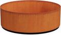 PLANTERCRAFT Corten Steel Metal Planter Box, Round Sizes, Modern Garden Steel by Plantercraft