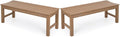 Stoog Outdoor Bench Set of 2, All-Weather HIPS Garden Bench by Stoog