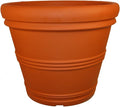 Tusco Products RR135TC Classic Rolled Rim Garden Planter, Terra Cotta by TuscoProducts