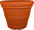 Tusco Products T30 Rolled Rim Pot, Terra Cotta by TuscoProducts