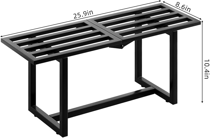 2 Pack Metal Plant Stand, Foldable Heavy Duty Indoor, Window Iron Plant Shelf - Image 3