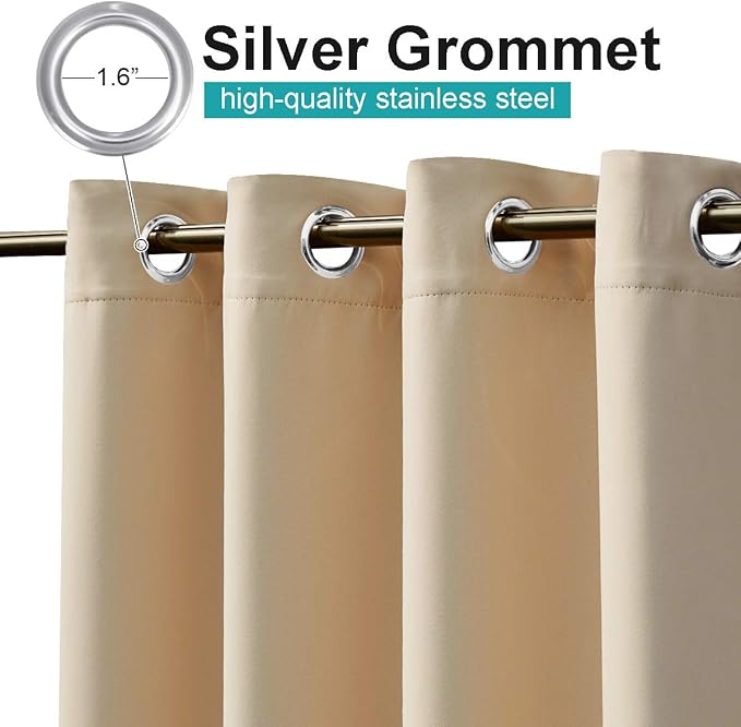 NICETOWN Waterproof Outdoor Curtain 84 inch Long - Image 3