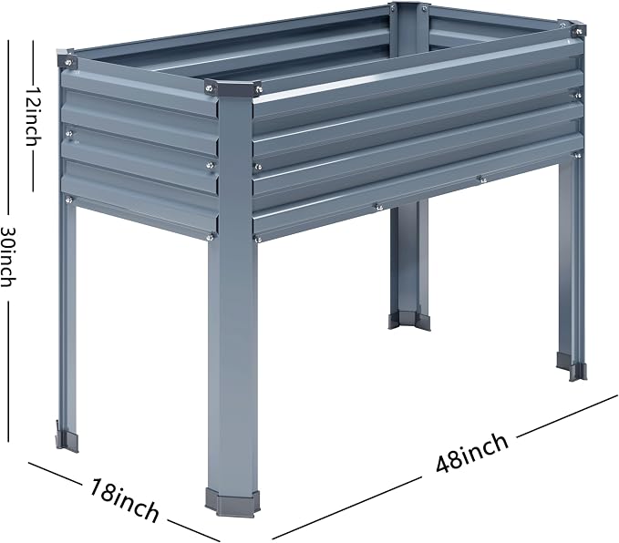 Galvanized Raised Garden Bed - Image 4