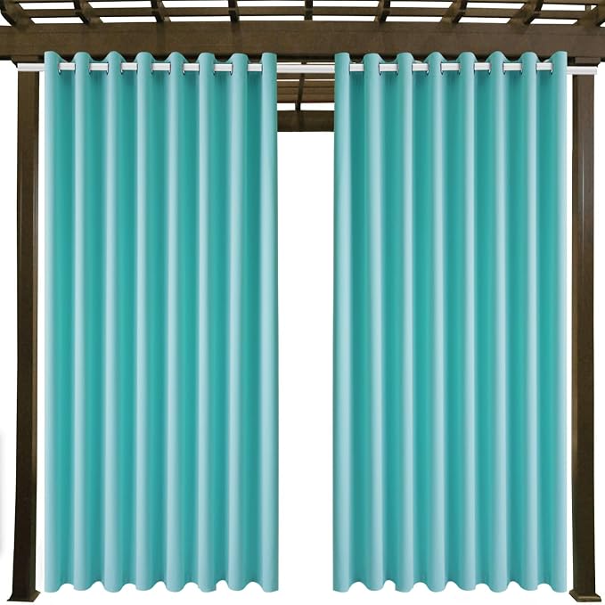 Outdoor Patio Curtain Waterproof Darkening Thermal Insulated Indoor Curtains - Image 9