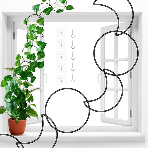 18 Pcs Chain Trellis for Climbing Plants Indoor Outdoor, Wall Plant Vine by Vodolo