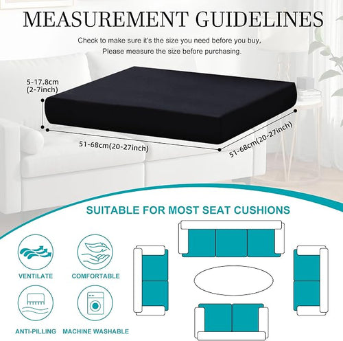 14 Pcs Stretch Patio Cushion Covers, Outdoor Couch Covers Replacement, Outdoor - Image 2