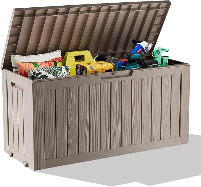 ROJIK Outdoor Storage Housing Deck Box by ROJIK