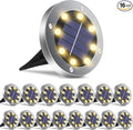 Solar Ground Lights 16Pack, Garden Solar Outdoor Waterproof Pathway Bright by OULONGER