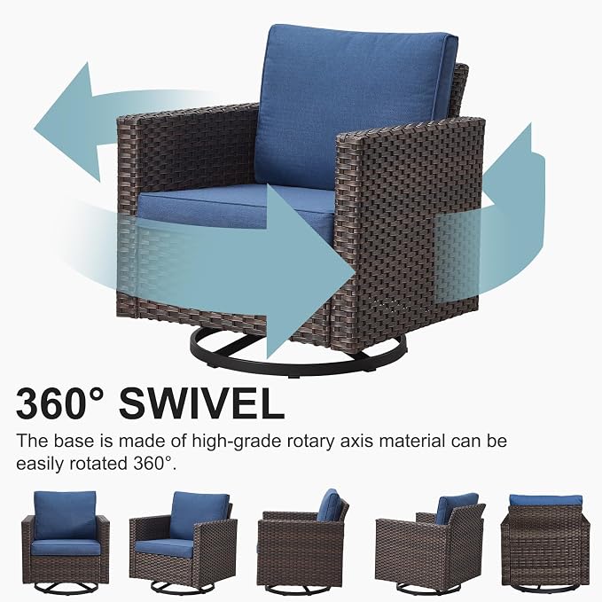 Belord 6-Piece Outdoor Sectional Furniture Set - Image 5
