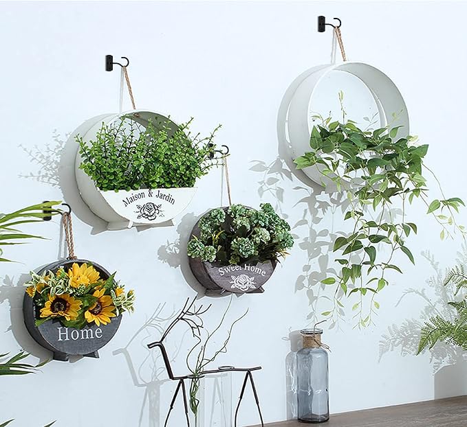 Ceiling Hooks for Hanging Plants 2Pack 2.5in, Wall Plant Hooks for Plants - Image 4