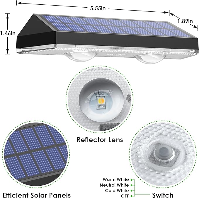 Solar Fence Lights - Image 6