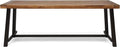 Great Deal Furniture Beau Outdoor Eight Seater Wooden Dining Table, Teak and by ChristopherKnightHome