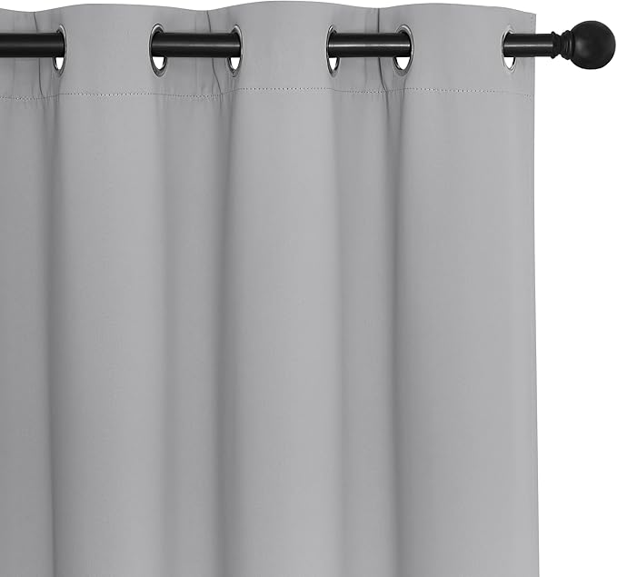 NICETOWN Sliding Door Window Treatment Blackout Patio Door Curtain Panels - Image 7
