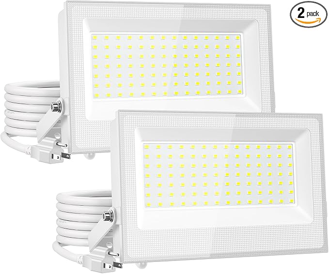 Onforu 120W Flood Lights Outdoor, 12000lm White LED Work Light by Onforu