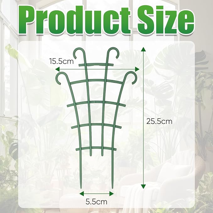 5 Pcs Trellis for Potted Plants, Stackable Plant Trellis for Climbing Plants - Image 2