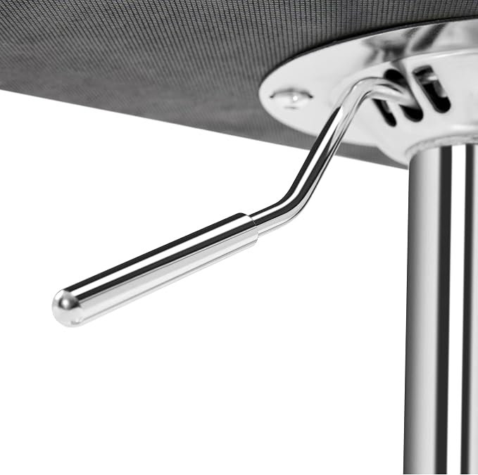 Yaheetech Bar Stools, PU Leather Adjustable Swivel Barstools, Hydraulic Kitchen - Image 9