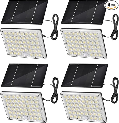 184 LED Solar Lights Outdoor, Waterproof Solar Motion Sensor Flood Lights by Unknown